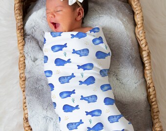 47'' X 47'' GREY WHALE ORGANIC SWADDLING BLANKET Zebi Baby 47'' X 47'' GREY WHALE ORGANIC SWADDLING BLANKET Zebi Baby