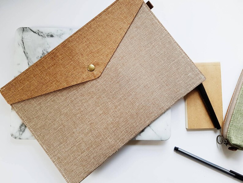 Document Wallet Folder Document Keeper File A4 Natural | Etsy
