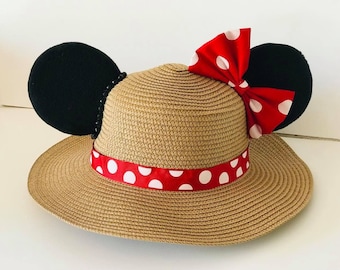 Minnie Mouse Ear Hat