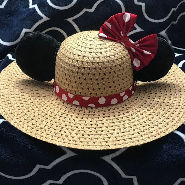 Minnie Mouse Ear Hat