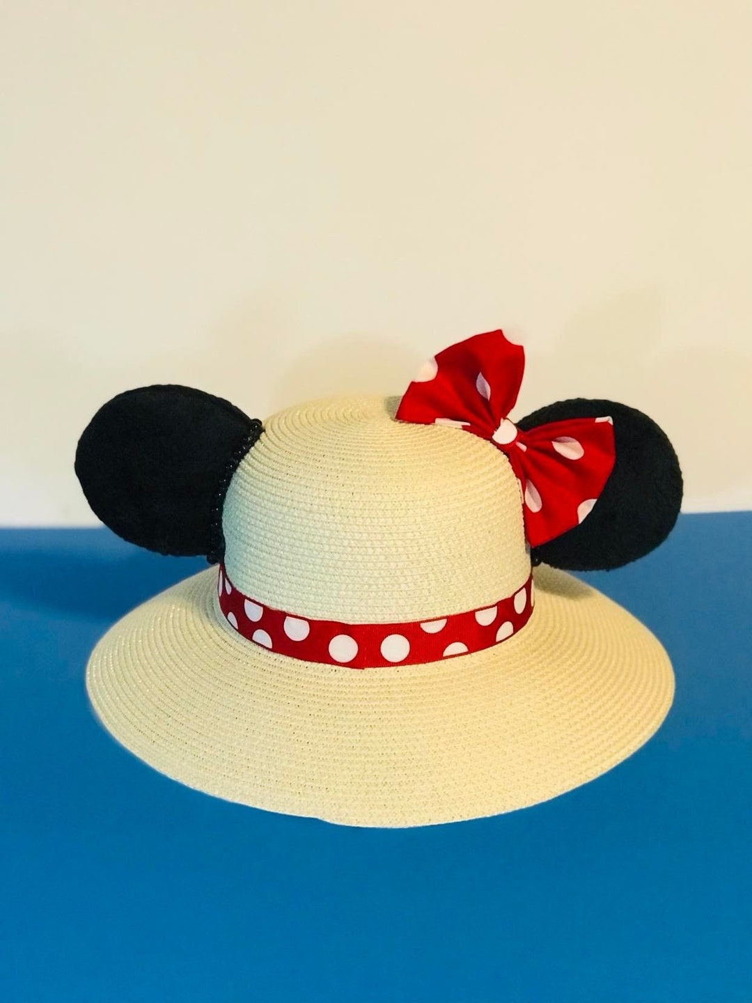 Minnie mouse bucket ear hat etsy
