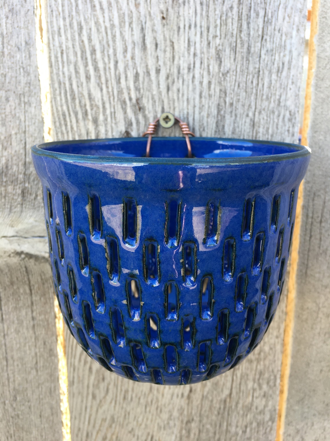 Handmade Wallhanging Orchid Pot Etsy