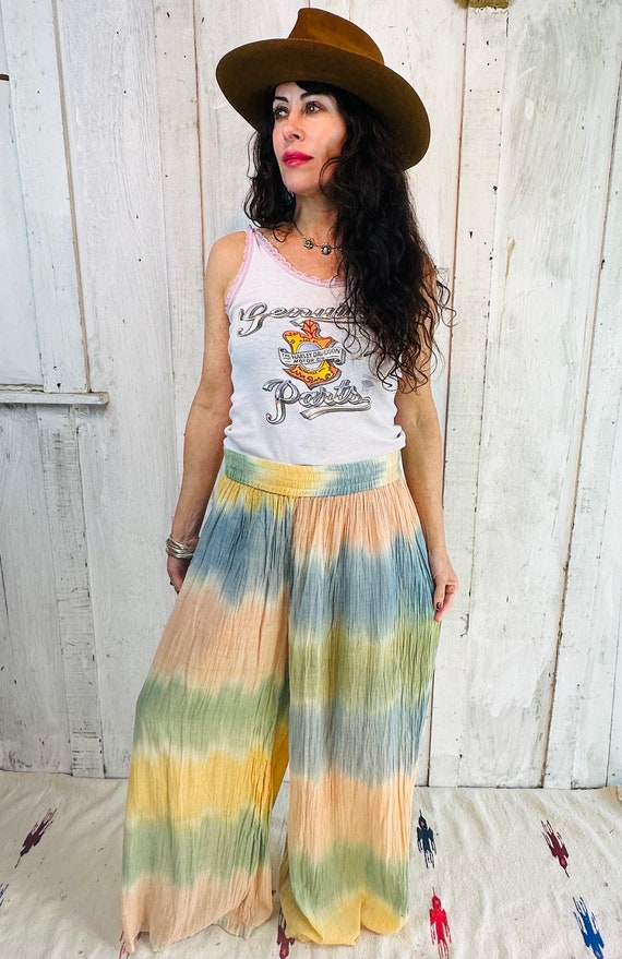 Reserved for Anissa/Vintage Adini Tie Dye Cotton … - image 2