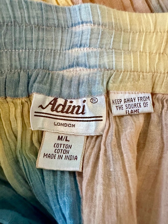 Reserved for Anissa/Vintage Adini Tie Dye Cotton … - image 7