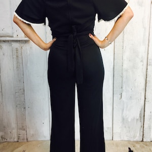 Vintage jumpsuit// 1970-tals jumpsuit// Bellbottom jumpsuit// Disco jumpsuit// Hippie Boho jumpsuit bild 5