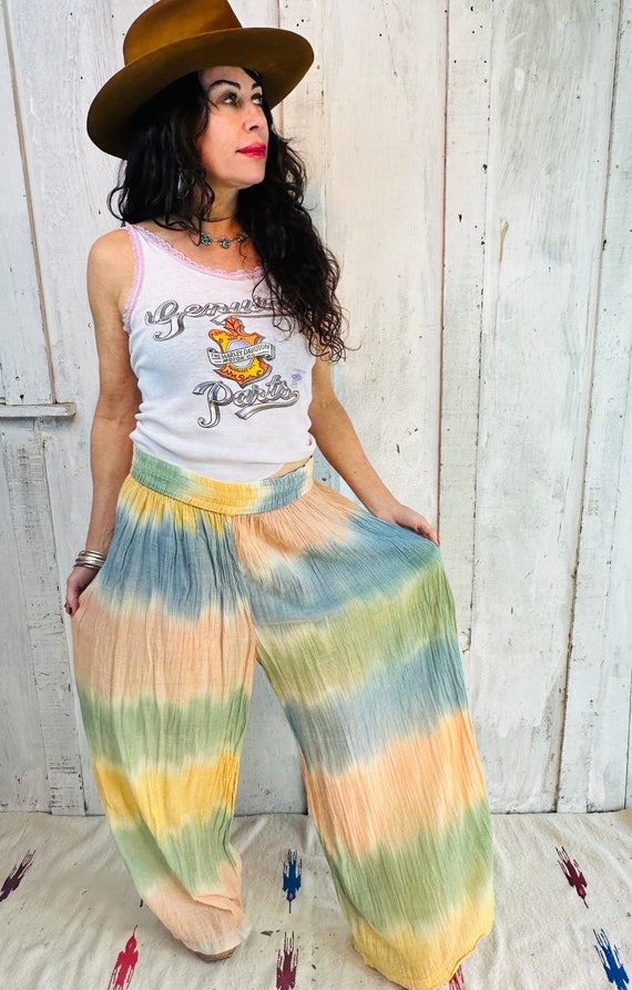 Reserved for Anissa/Vintage Adini Tie Dye Cotton … - image 3