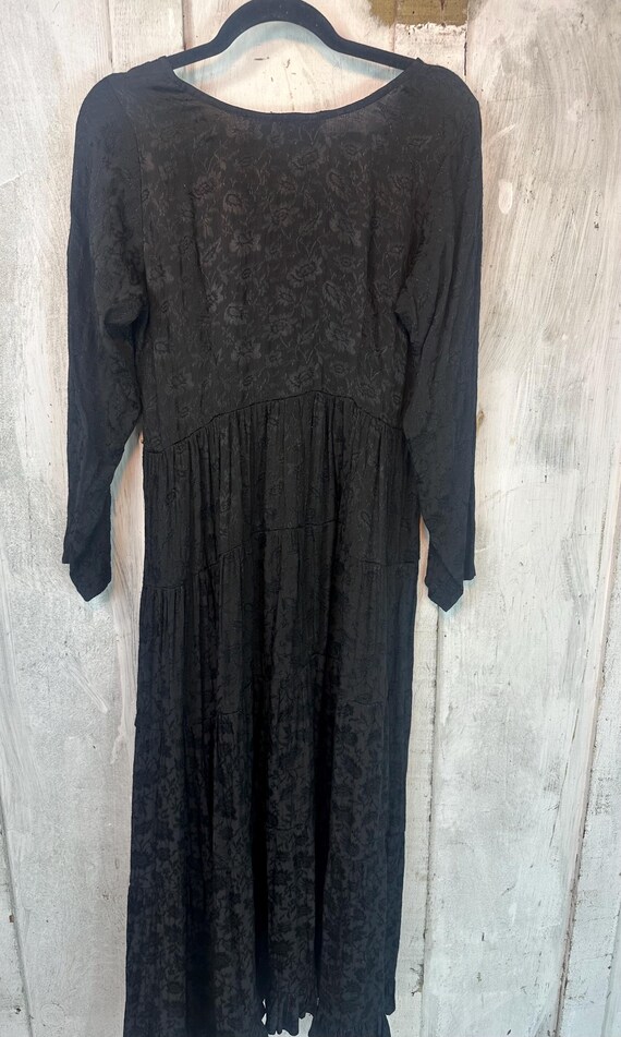 VIntage Bila Maxi Dress// Vintage Indian Rayon Dr… - image 9