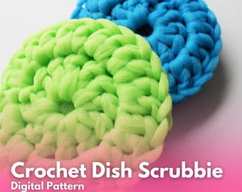 Scrubby-Anleitung PDF | Einfacher Anfänger Dish Schrubber