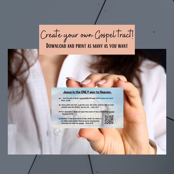 Gospel Business Card Etsy