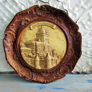 wood resin Haut-Kœnigsbourg plate