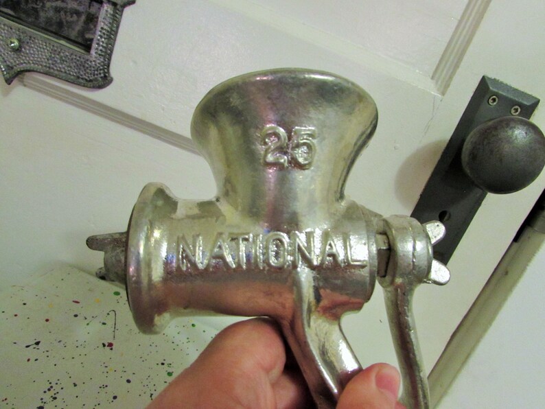 Vintage Manual Meat Grinder Spong 25 Made In England | Etsy