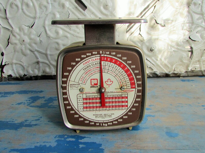1979 Canada postal scale
