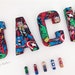 see more listings in the Fabric Letters section