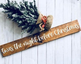 twas the night before christmas wood signs wood decor christmas decor christmas signs twas the night sign christmas merry xmas - Twas The Night Before Christmas Decorating Ideas twas the night before christmas wood signs wood decor christmas decor christmas signs twas the night sign christmas merry xmas - Twas The Night Before Christmas Decorating Ideas
