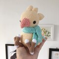 Chocobo Crochet Plushie - Handmade Amigurumi Final Fantasy XIV product logo