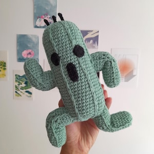 Cactuar Amigurumi Plushie - Final Fantasy XIV