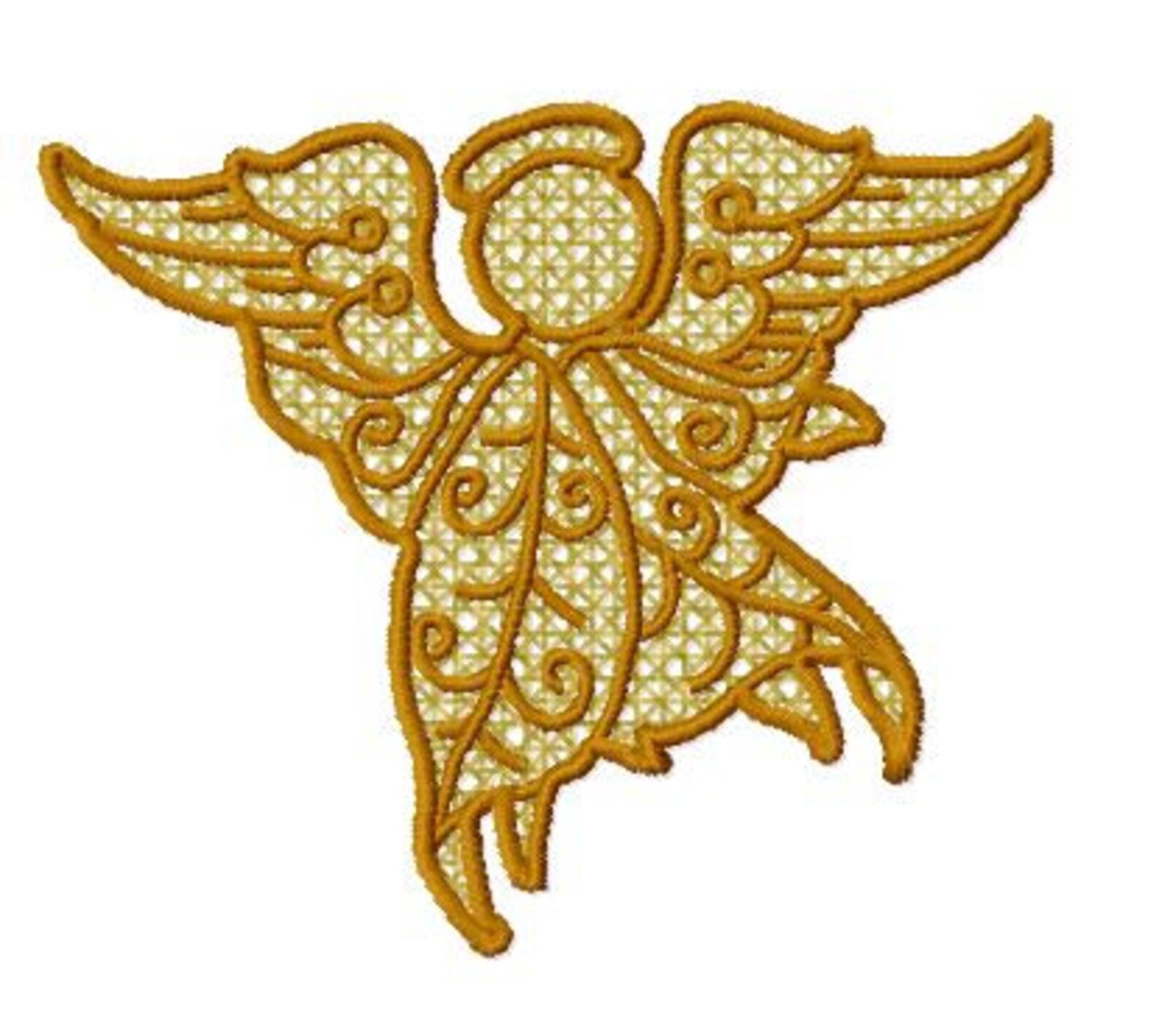 10 FSL Angels Machine Embroidery Design Pack 4x4 Hoop PES Etsy