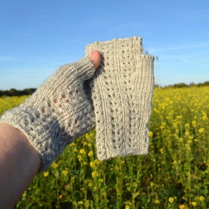 Cuffs wrist warmers arm warmers hand warmers hand warmers winter knit ladies wedding walk ladies cuffs gift ideas hand warmers light grey