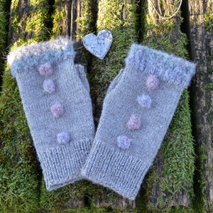 Cuffs wrist warmers arm cuffs hand cuffs wool hand warmers winter knit women's wedding cuffs gift ideas hand cuffs SHIPPED