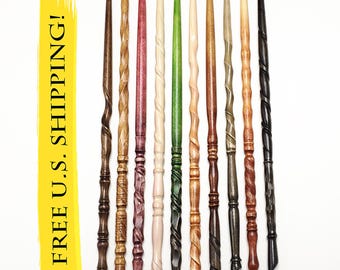 Pick Your Magic Wand, 51-60, One Of A Kind Magic Wands, Custom Wands, Wood Wands, Wizard Wand, Spellcasting, Wiccan Wands, Heartwood Wands