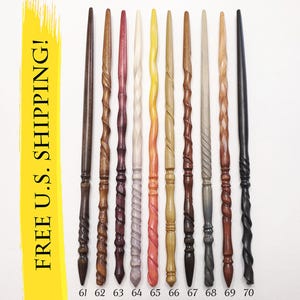 Pick Your Magic Wand, 61-70, One Of A Kind Magic Wands, Custom Wands, Wood Wands, Wizard Wand, Spellcasting, Wiccan Wands, Heartwood Wands