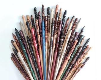 Random Wands, Custom Wands, Magic Wands, Wood Wand, Magic Wand, Wiccan Wand, Wizard Wand, Heartwood Wands