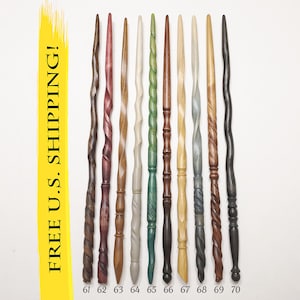 Pick Your Magic Wand, 61-70, One Of A Kind Magic Wands, Custom Wands, Wood Wands, Wizard Wand, Spellcasting, Wiccan Wands, Heartwood Wands