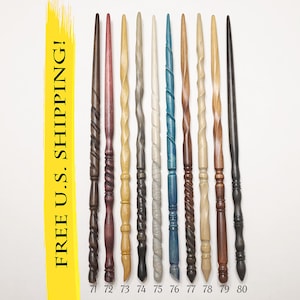 Pick Your Magic Wand, 71-80, One Of A Kind Magic Wands, Custom Wands, Wood Wands, Wizard Wand, Spellcasting, Wiccan Wands, Heartwood Wands