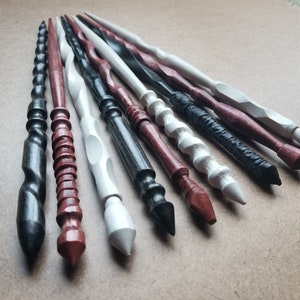 Each is one-of-a-kind, so grab that one that caught your eye before someone else does! We try to post new wands weekly, so if your favorite is sold out, there will be all new designs ready next week!