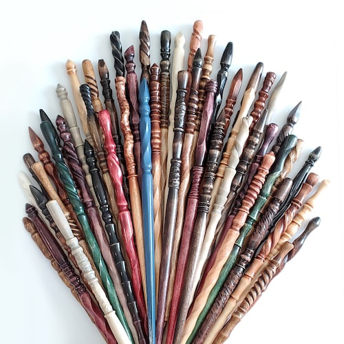 Random Wands, Custom Wands, Magic Wands, Wood Wand, Magic Wand, Wiccan Wand, Wizard Wand, Heartwood Wands