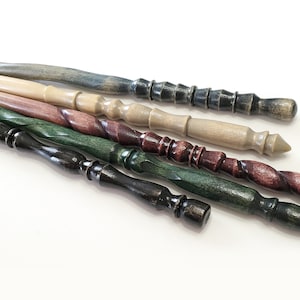 Heartwood Wands Random Wands! Each is one-of-a-kind, and we never make any two exactly alike,  so you are sure to get a completely unique piece that is just as special as you are!