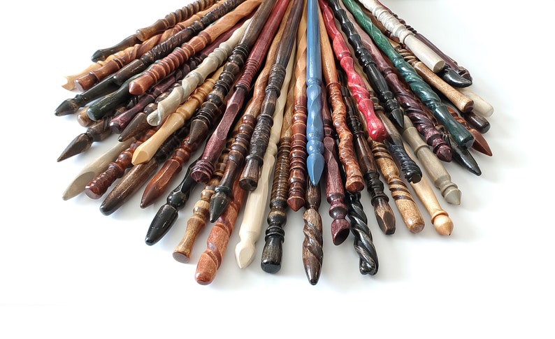 Random Wands Custom Wands Magic Wands Wood Wand Magic - Etsy