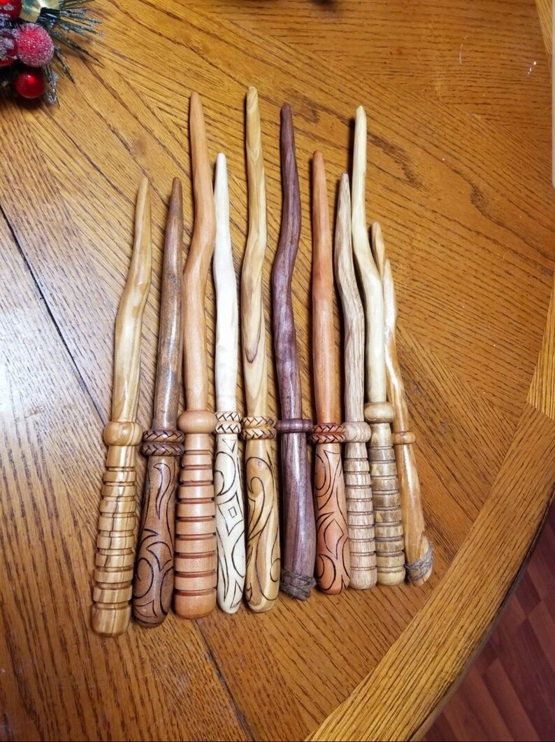 Custom Wand Pottermore Inspired Magic Wands Wood Wand Etsy