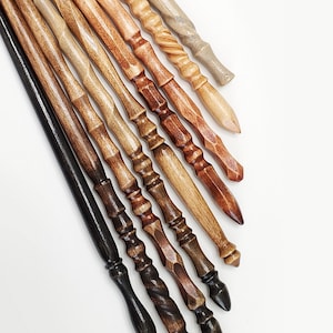 Heartwood Wands Random Wands! Each is one-of-a-kind, and we never make any two exactly alike,  so you are sure to get a completely unique piece that is just as special as you are!