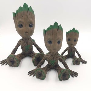 40% off 3D printed and hand painted Baby Groot.