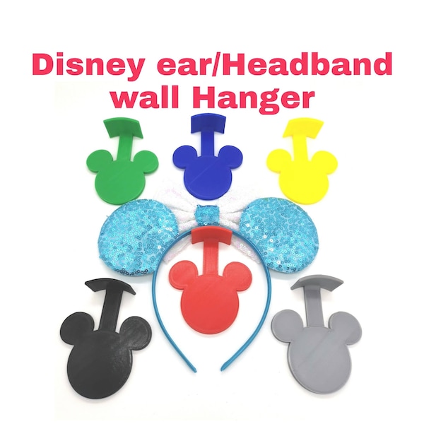 Wall Hanger for Mouse Ears/Magic Mouse Ear/Disney Ears/Headband.