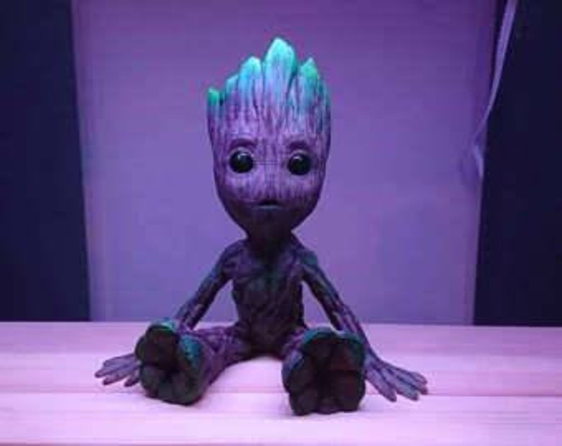 40% off 3D printed and hand painted Baby Groot. image 4