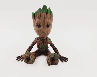 40% off 3D printed and hand painted Baby Groot.