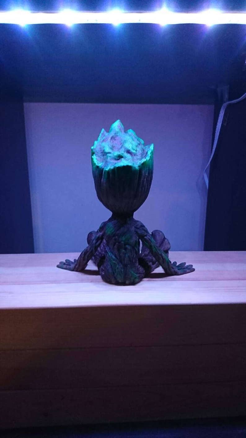 40% off 3D printed and hand painted Baby Groot. image 5