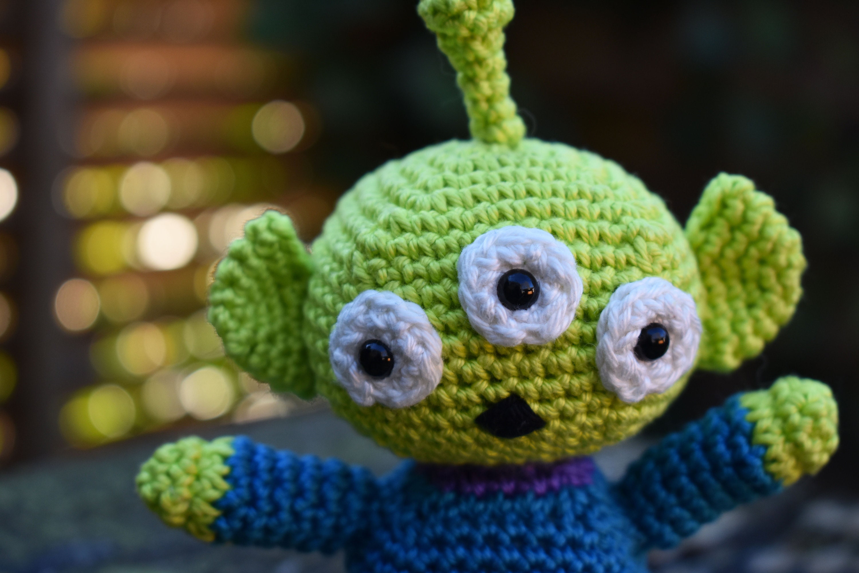 PATTERN Green Alien Crochet Alien Crochet Pattern - Etsy