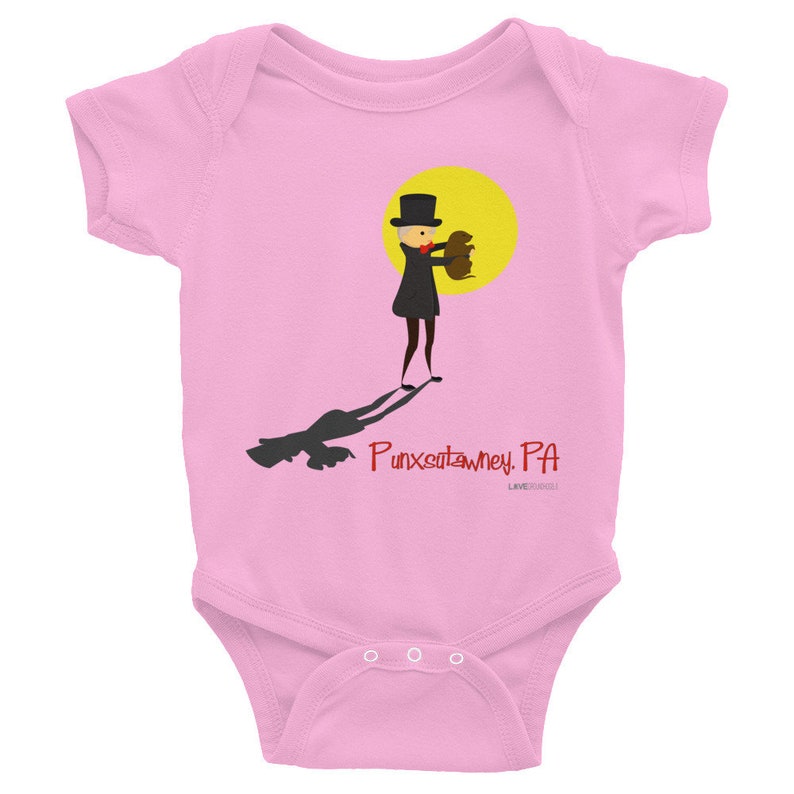 Punxsutawney Phil Infant Bodysuit for Groundhog Day