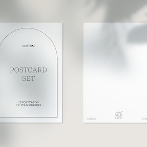Custom Postkarten Set (2 Stück) mit deinen liebsten feministischen, queeren Mental Health Motiven aus unserem Shop