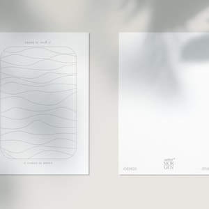 Cartoline Line Art Mare Salute Mentale