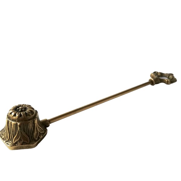 Antique Brass Candle Snuffer