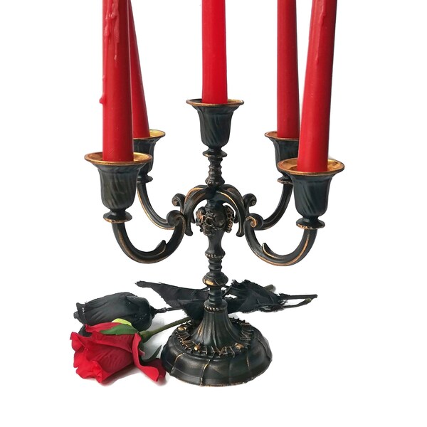 Gothic Candle Holder Etsy