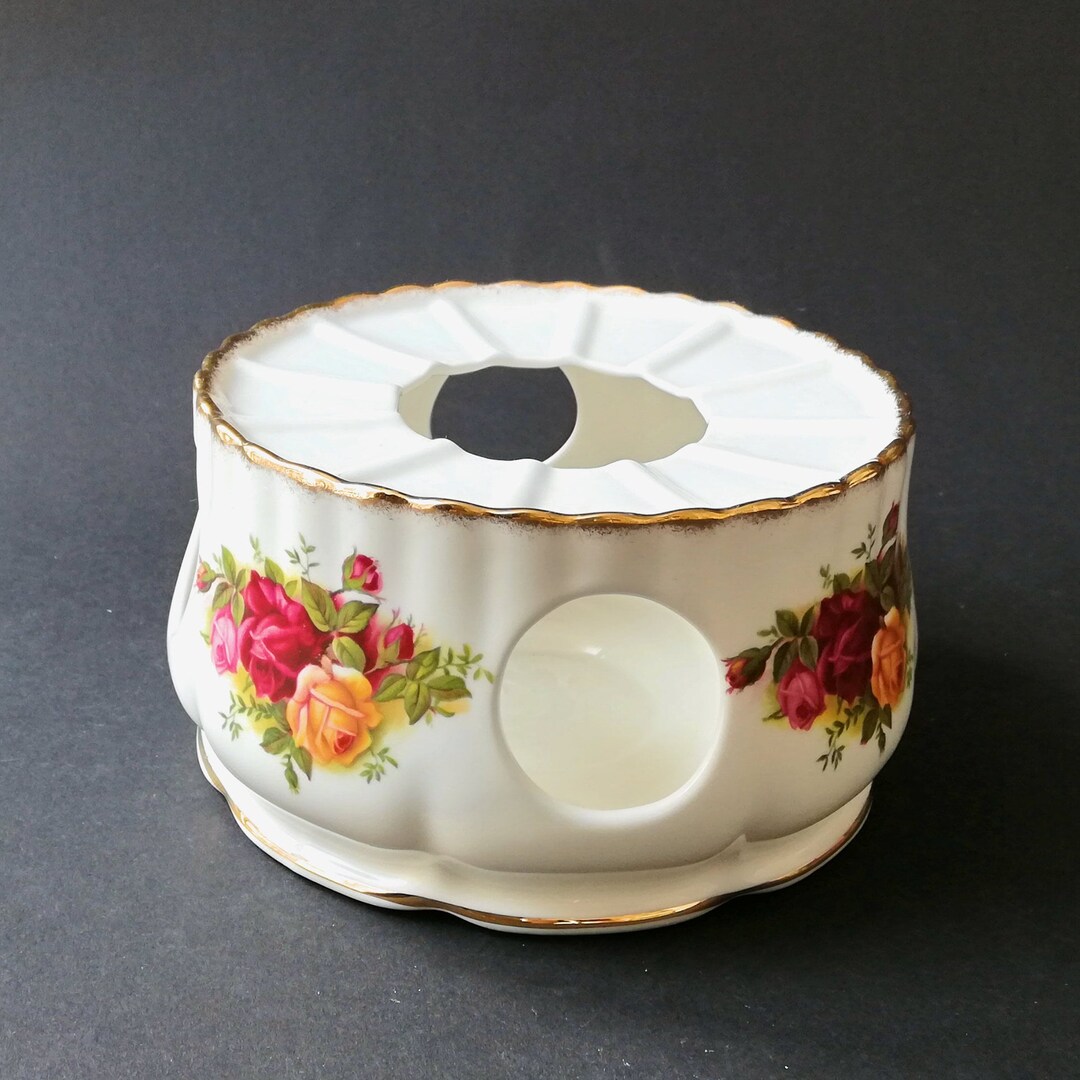 Royal Albert Old Country Roses - Piatto Ovale Aperto In Porcellana Bone China, 23 Cm, Colore: Bianco