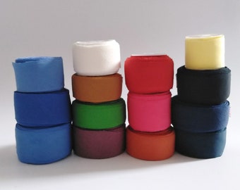 100 silk bias tape crepe de chine 1" unfold solid color sewing craft binding tape sewing trim hair clip craft supply