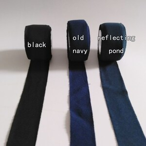 100 silk bias tape crepe de chine 1 unfold solid color sewing craft binding tape sewing trim hair clip craft supply zdjęcie 4