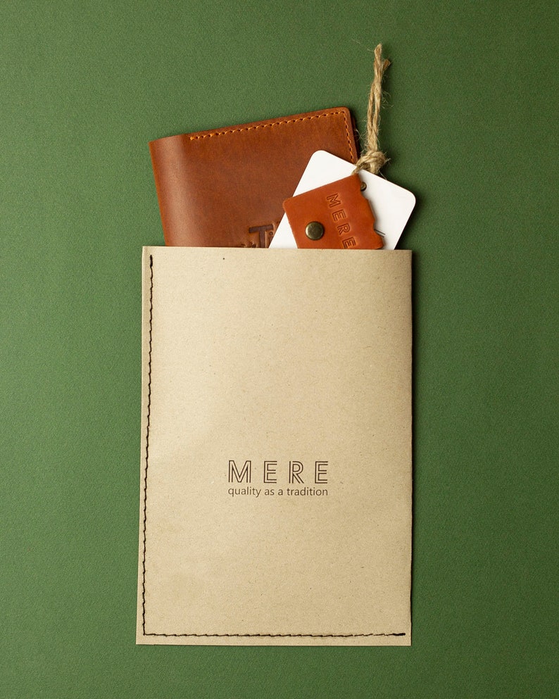 Cartera de viaje de cuero, funda para pasaporte personalizada, portadocumentos, regalo de boda imagen 10