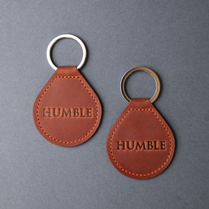 Leather Keychain With NFC For Business, Compatible with NFC Tools AP image 8